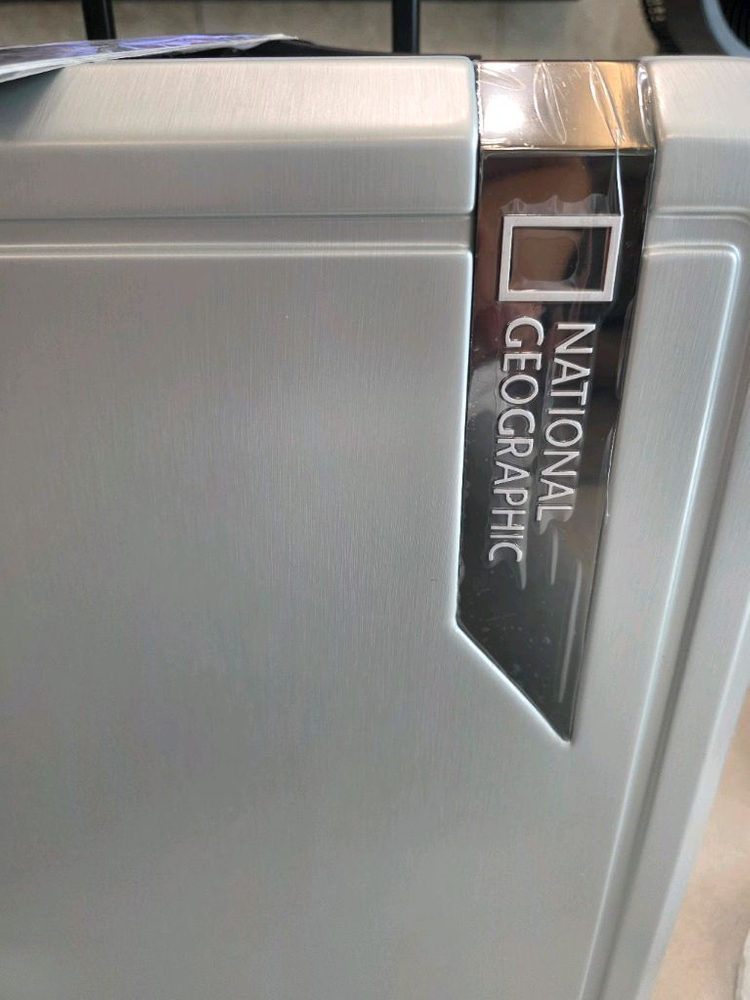 내셔널지오그래픽 18인치 기내용 캐리어 실버 이미지