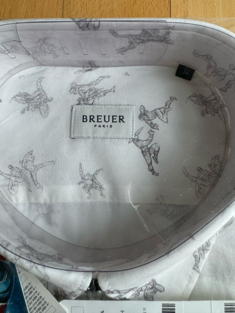 브로이어 BREUER 셔츠 남방 드레스 100사이즈 정 이미지