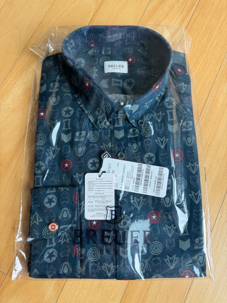 브로이어 BREUER 셔츠 남방 드레스 100사이즈 정 이미지