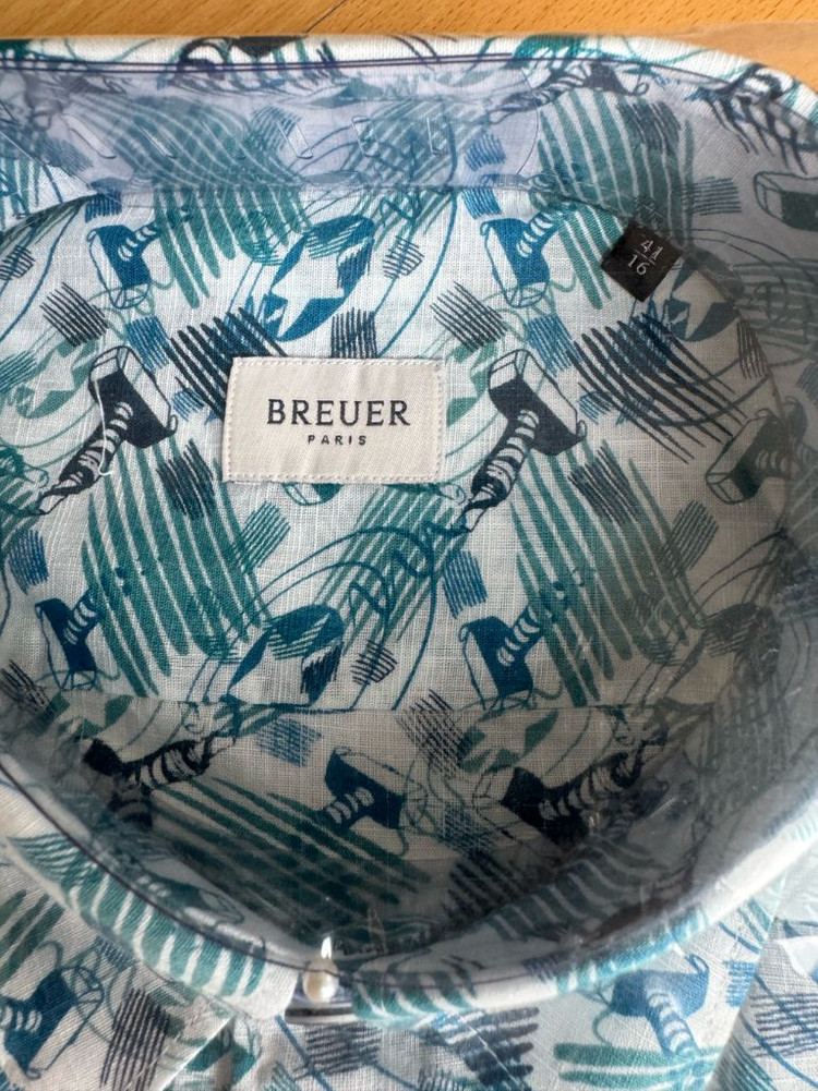 브로이어 BREUER 셔츠 남방 드레스 100사이즈 정 이미지