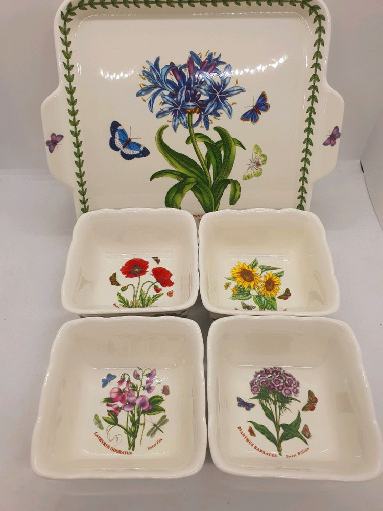 (새상품)포트메리온 플루티드 서빙셋트 5p 이미지