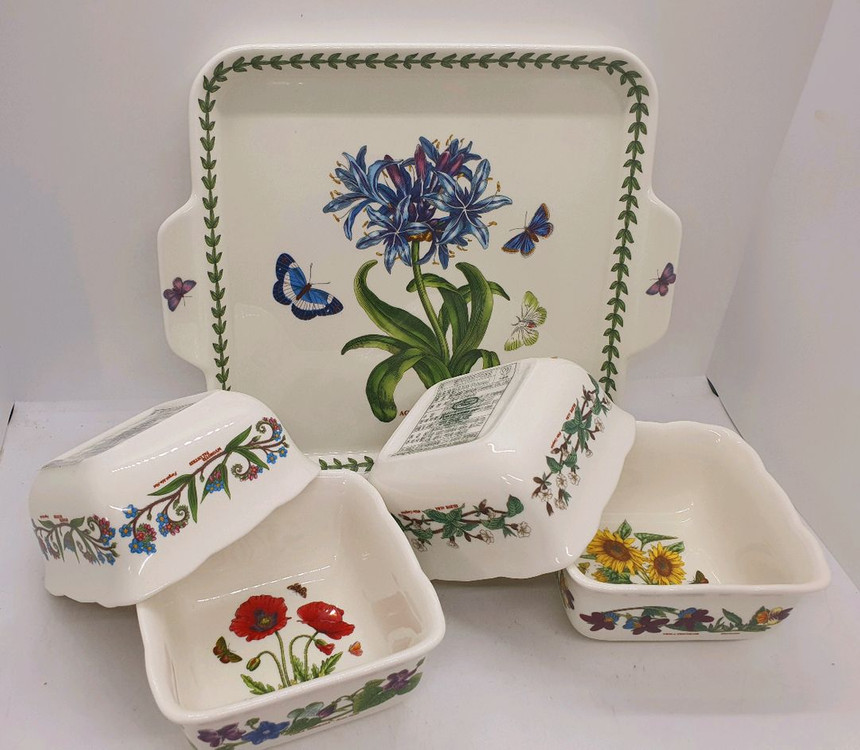 (새상품)포트메리온 플루티드 서빙셋트 5p 이미지