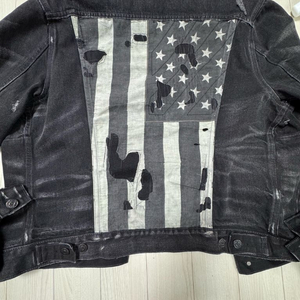 데님앤서플라이 폴로 성조기 디스트로이드 데님 자켓 이미지