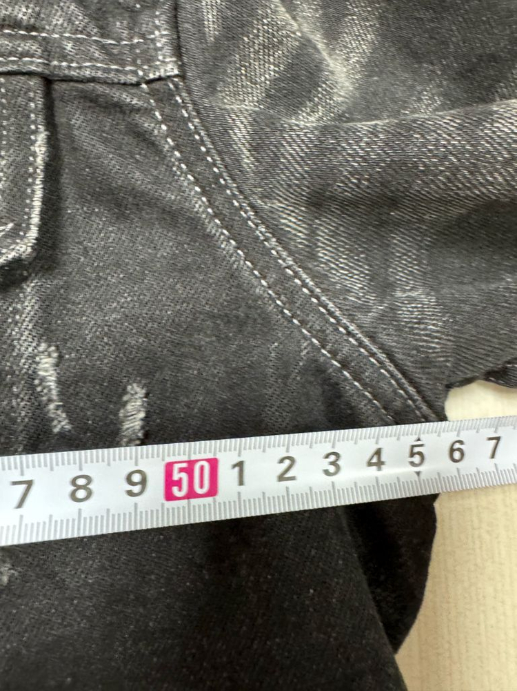 데님앤서플라이 폴로 성조기 디스트로이드 데님 자켓 이미지