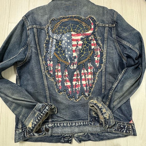 데님앤서플라이 폴로 롱혼 데님 자켓 이미지