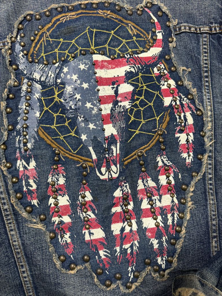 데님앤서플라이 폴로 롱혼 데님 자켓 이미지