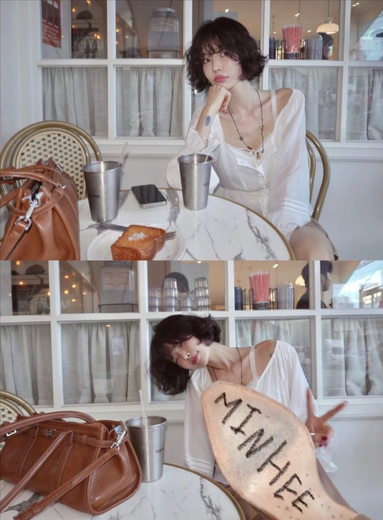 (새상품) 페일제이드 보헤미안 버튼 블라우스 화이트 이미지