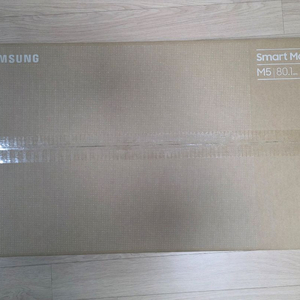 미개봉 삼성 스마트모니터 32인치 LS32FM503 화이트 팝니다. 이미지