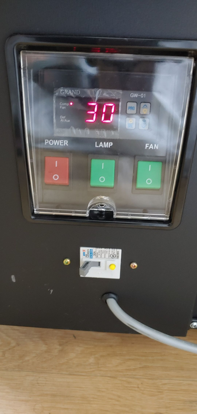 쇼케이스 업소용냉장고 이미지