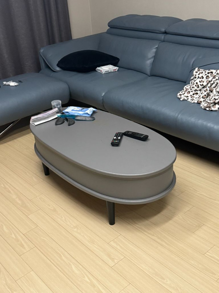 파로마 델리 거실 소파 리프트업테이블 리프트책상 식탁 1200 거의 새상품 이미지