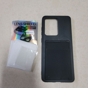 삼성갤럭시 S20울트라 카메라보호필름(강화유리)5장+카드케이스 서비스 이미지