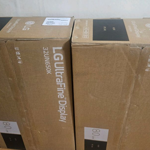 LG UltraFine 32UN650K 미개봉 새제품 이미지