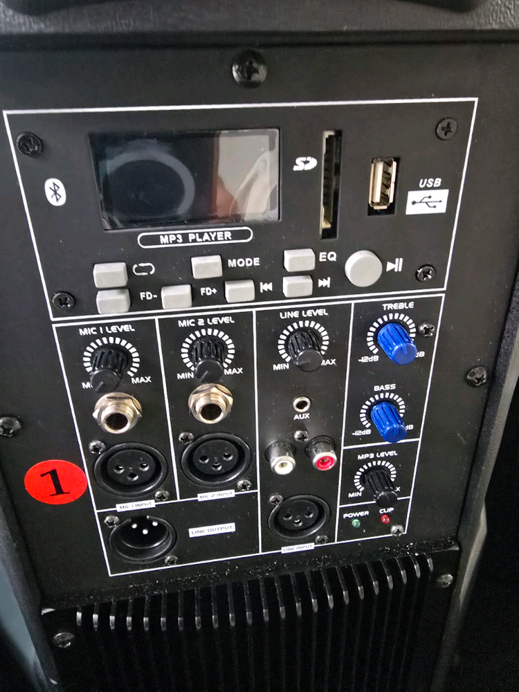 E&W PR-12A 앰프내장형 액티브 스피커 이미지