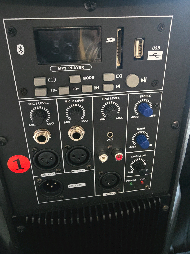 E&W PR-12A 앰프내장형 액티브 스피커 이미지