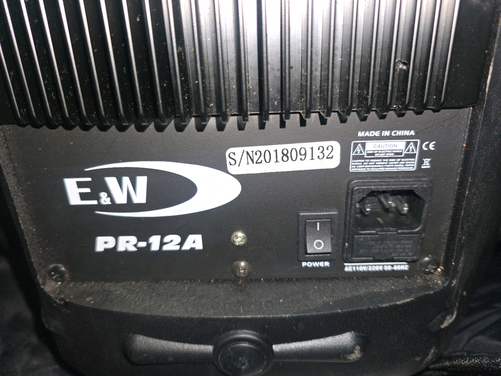 E&W PR-12A 앰프내장형 액티브 스피커 이미지