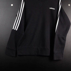 [M] 아디다스 로고 삼선 맨투맨 이미지