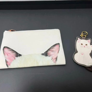 고양이 파우치/키링 일괄 이미지