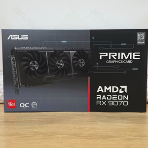 asus 라데온 rx 9070 prime 프라임 evo 이미지