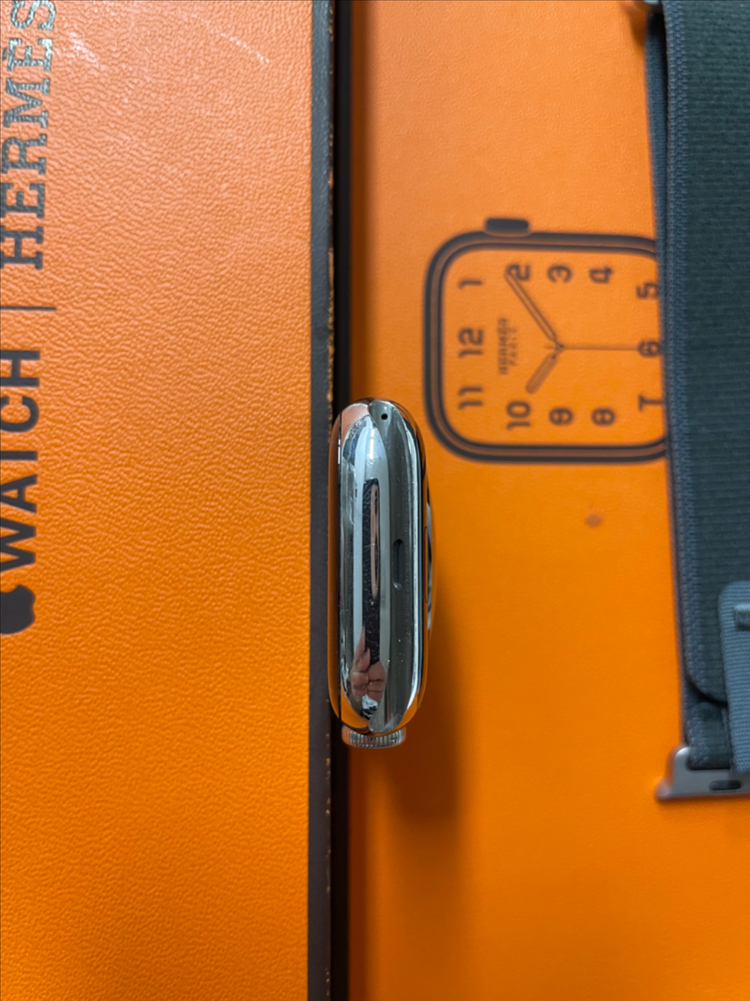 애플워치7에르메스 실버 45mm SS급 이미지