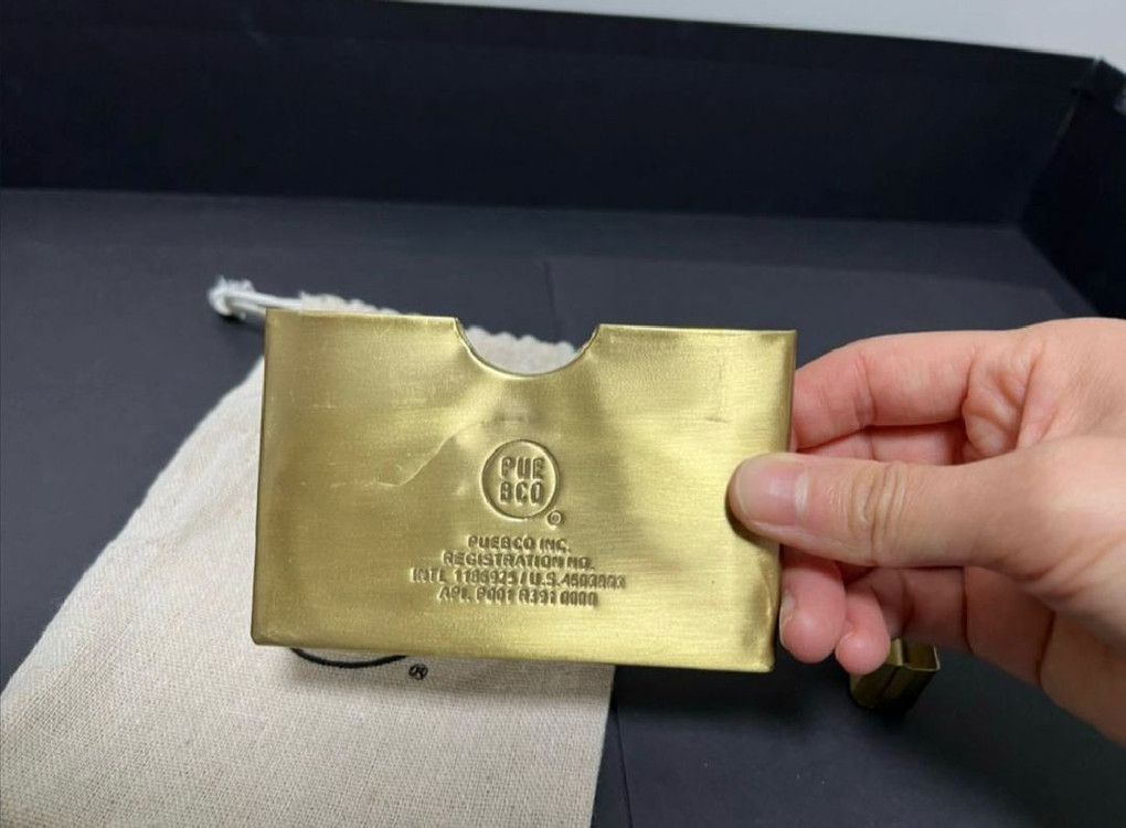 푸에브코 황동 카드케이스 이미지