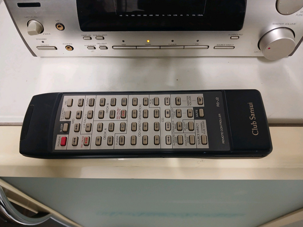 SANSUI 컴팩트 미니 컴포넌트 시스템 AH5 입니다. 이미지