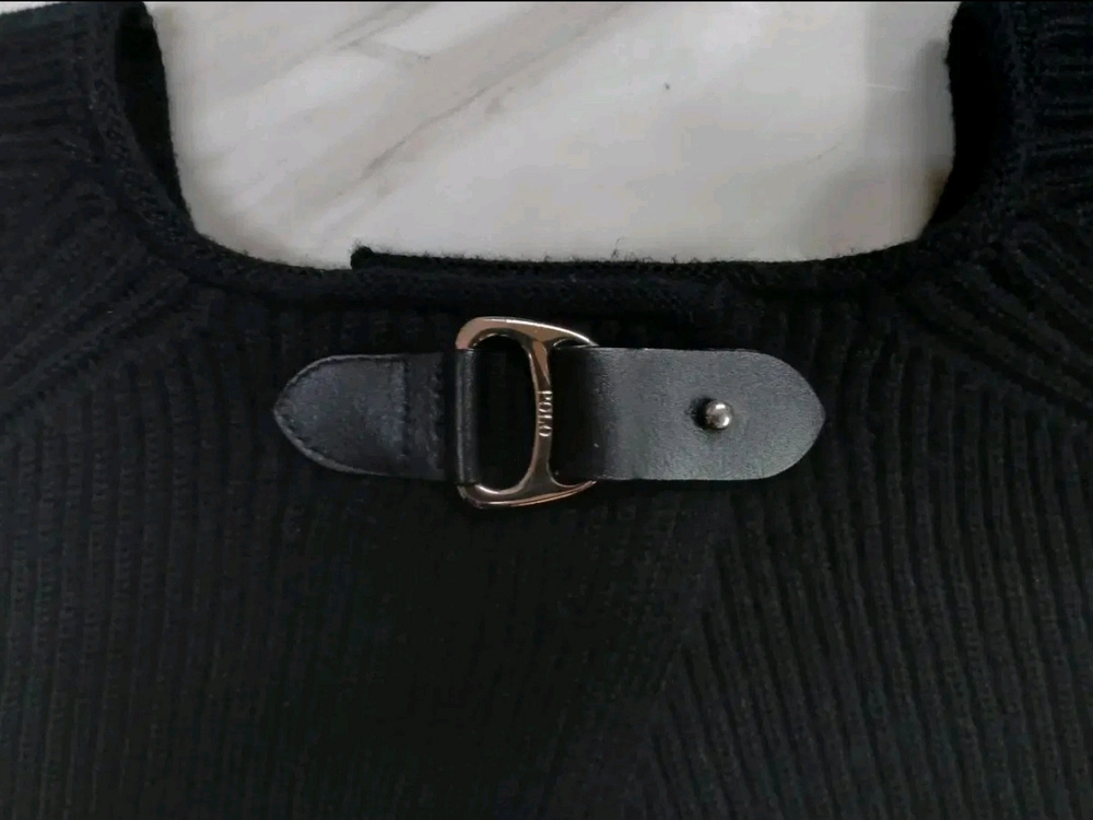 [정품 국내매장판 여성용] 폴로 랄프로렌 엑스트라파인 메리노울 100% 망토 판초 숄 니트 S 가니 마인 꼼데가르송 이미지