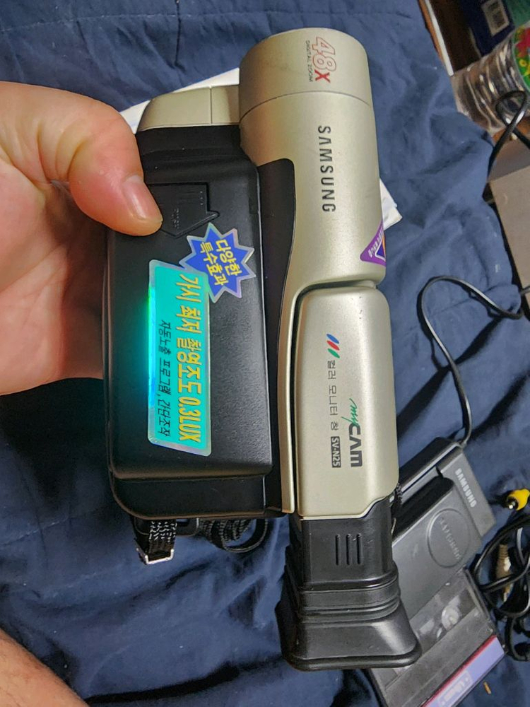 삼성 SV-N25 캠코더 부품용 팝니다 이미지