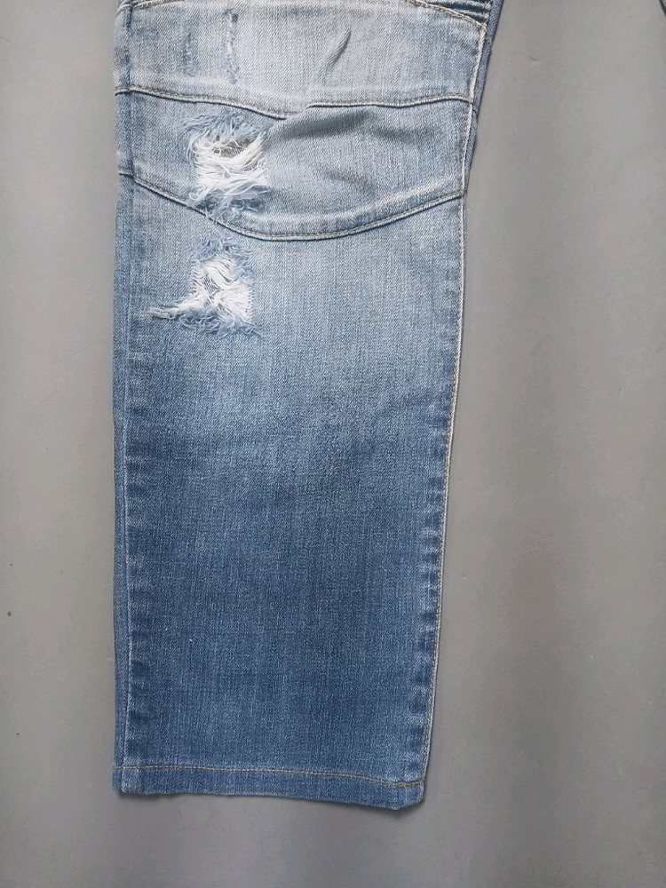 [32] 발망 그라데이션 워싱 디스 바이커진 청바지 이미지