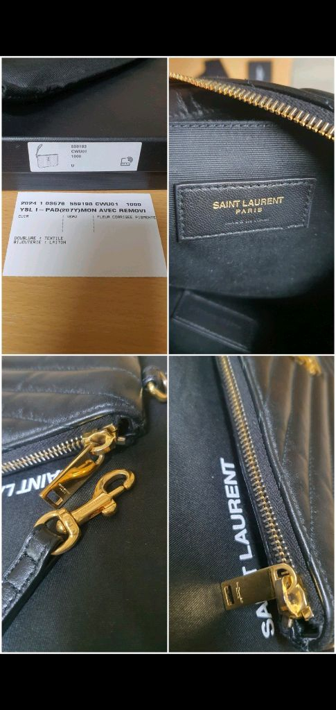 입생로랑 생로랑 뉴미듐 클러치백 정품S급(보증서O)구찌프라다루이비통디올고야드샤넬셀린느보테가생로랑발렌시아가버버리가방 이미지