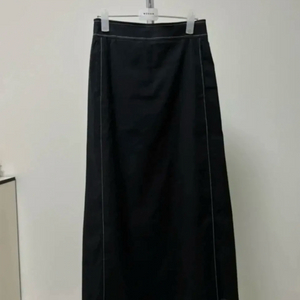 모한 스티치스커트 네이비 S 이미지