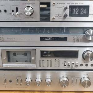 파이오니아 앰프.튜너.카세트 세트 팝니다 이미지