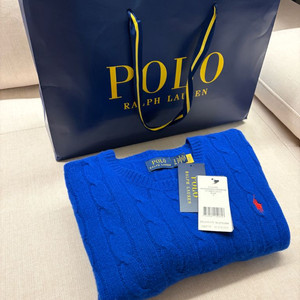 폴로 랄프로렌 여성 꽈배기 니트 이미지