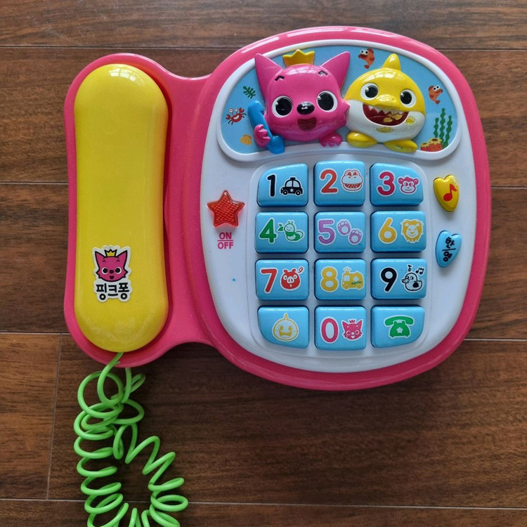 핑크퐁 아기상어 멜로디 전화기 / 사운드 동요 유아 아기 장난감 이미지