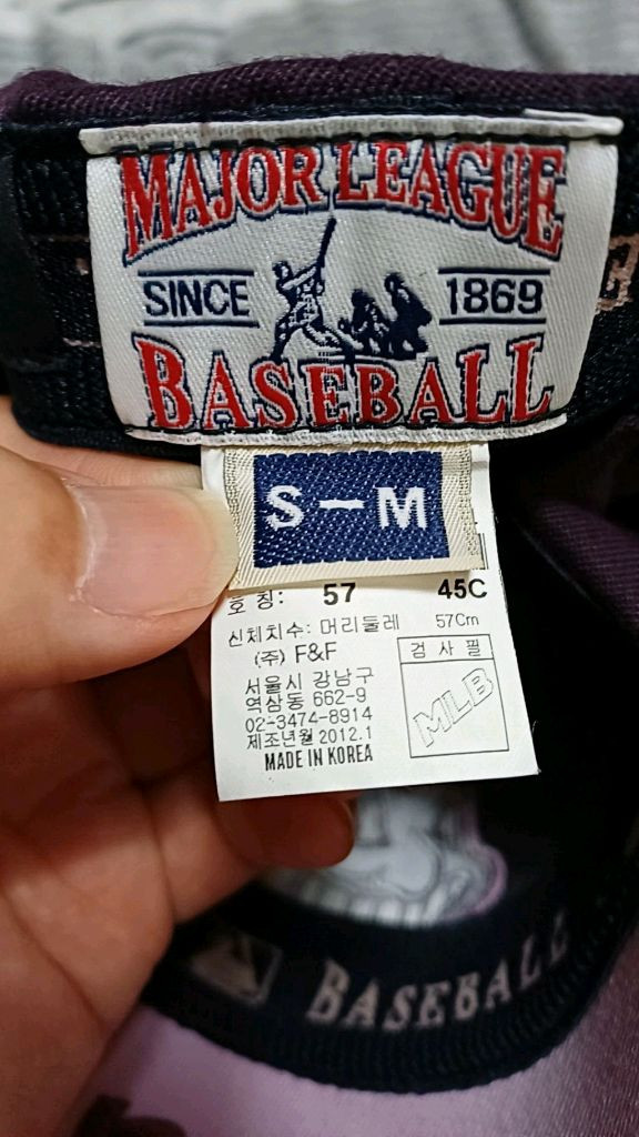 MLB 인디언 밴딩야구모자 여성57 이미지