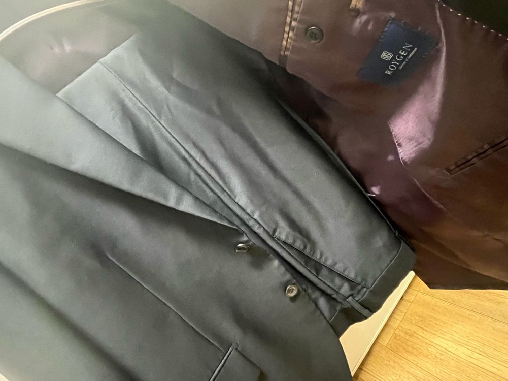 로이젠 양복 정장 블랙 자켓 바지 이미지