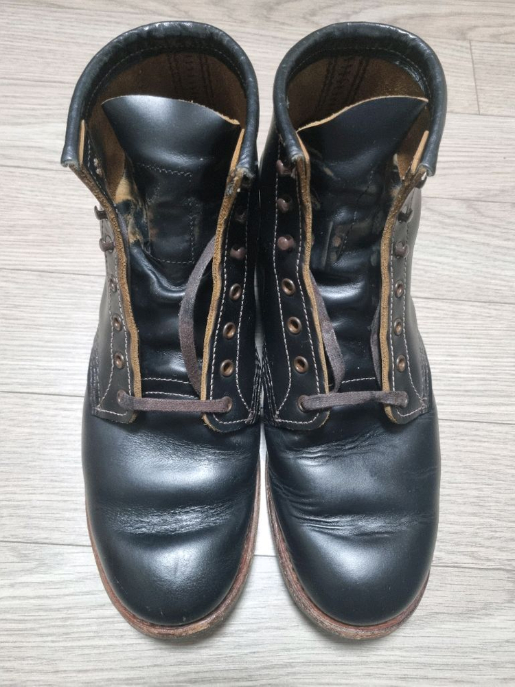 레드윙 9060 플랫 벡맨 블랙크론다이크 차심 이미지