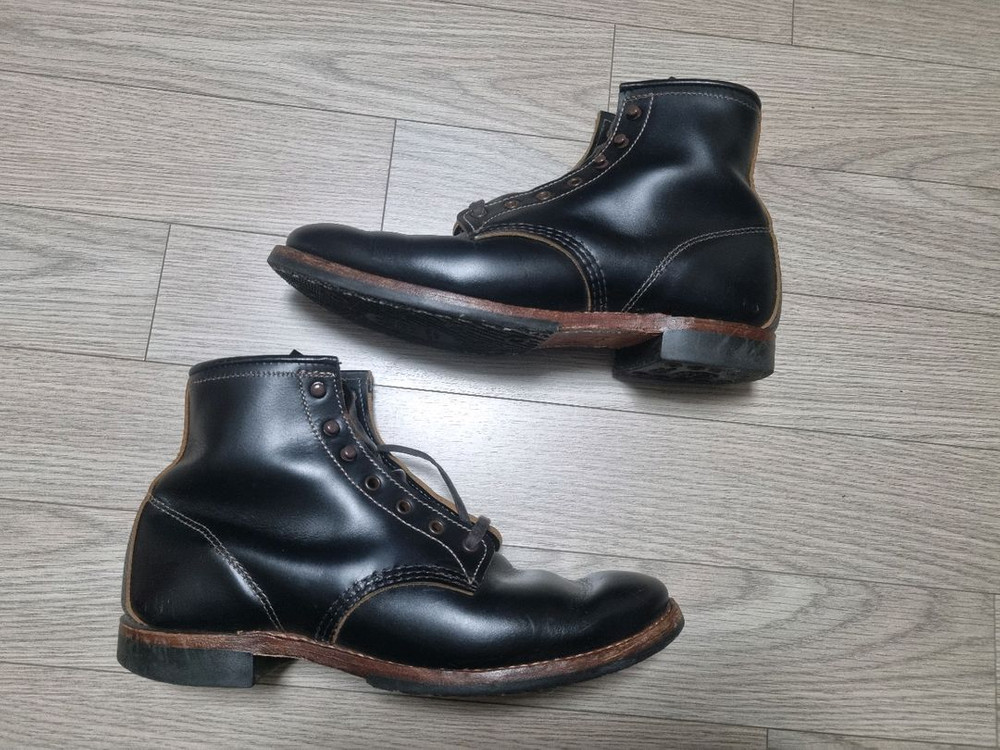 레드윙 9060 플랫 벡맨 블랙크론다이크 차심 이미지