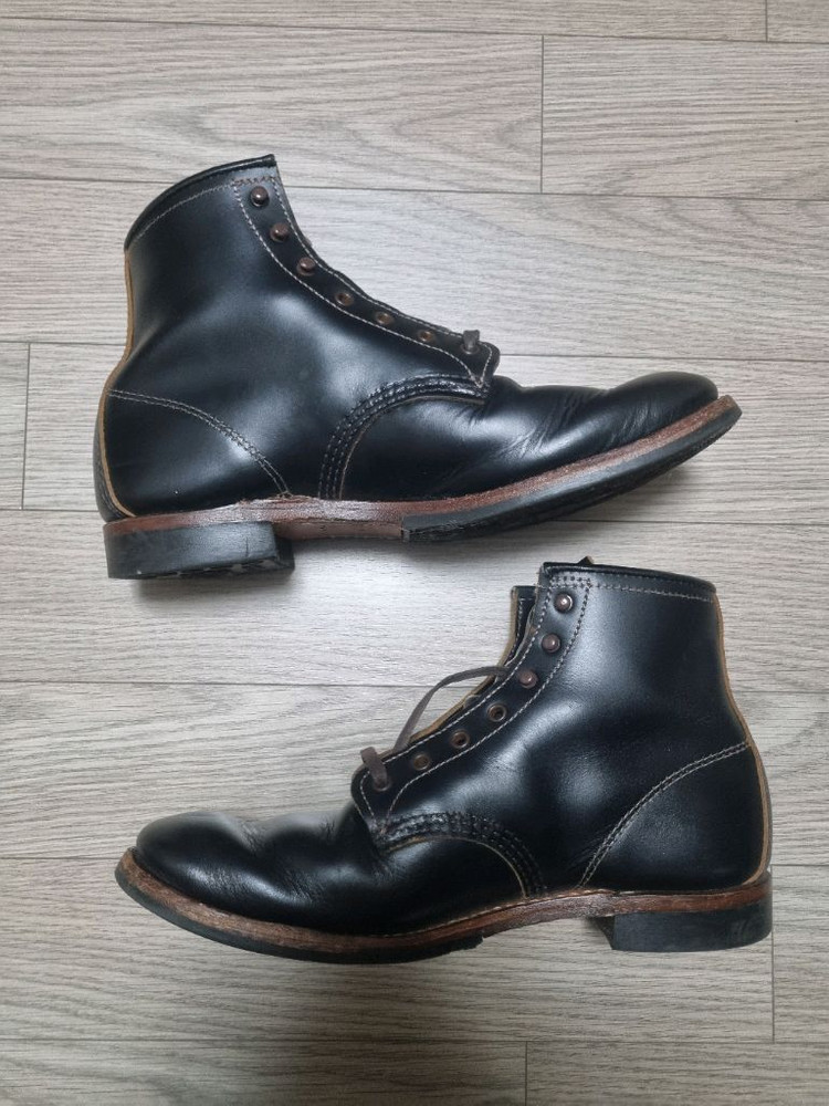 레드윙 9060 플랫 벡맨 블랙크론다이크 차심 이미지