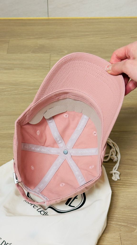 미니모어/ MNOR LOVER 볼캡(핑크, 새상품) 이미지