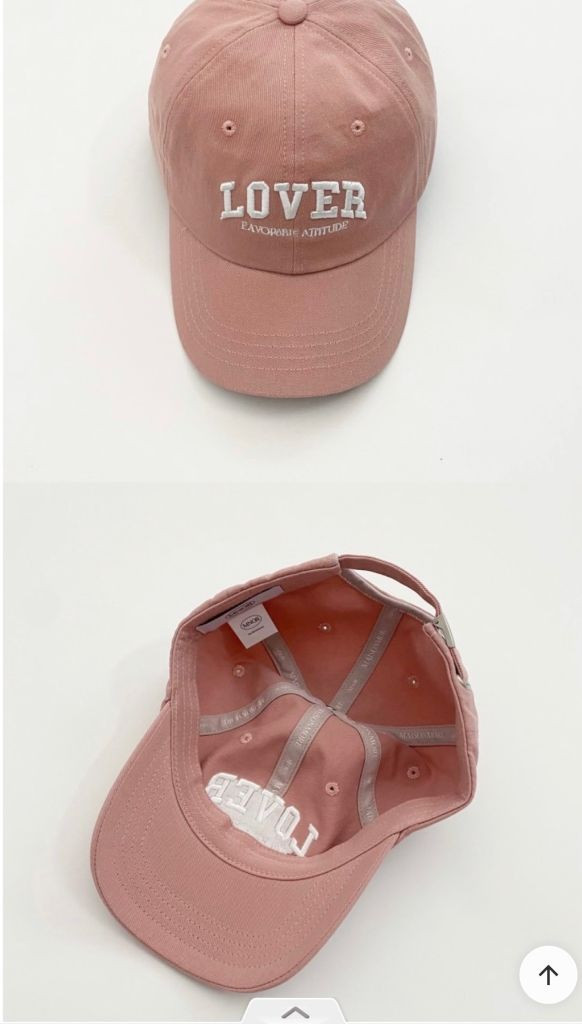 미니모어/ MNOR LOVER 볼캡(핑크, 새상품) 이미지