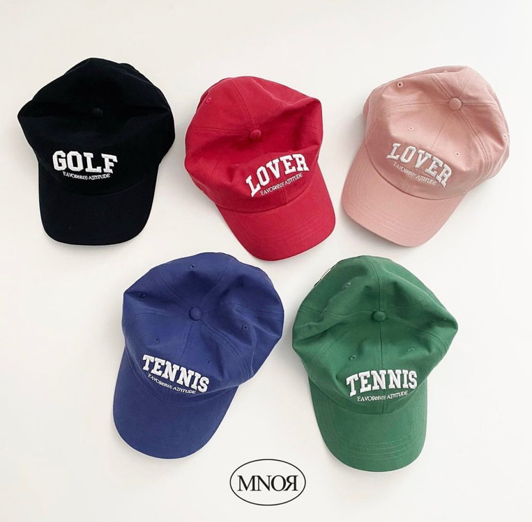 미니모어/ MNOR LOVER 볼캡(핑크, 새상품) 이미지