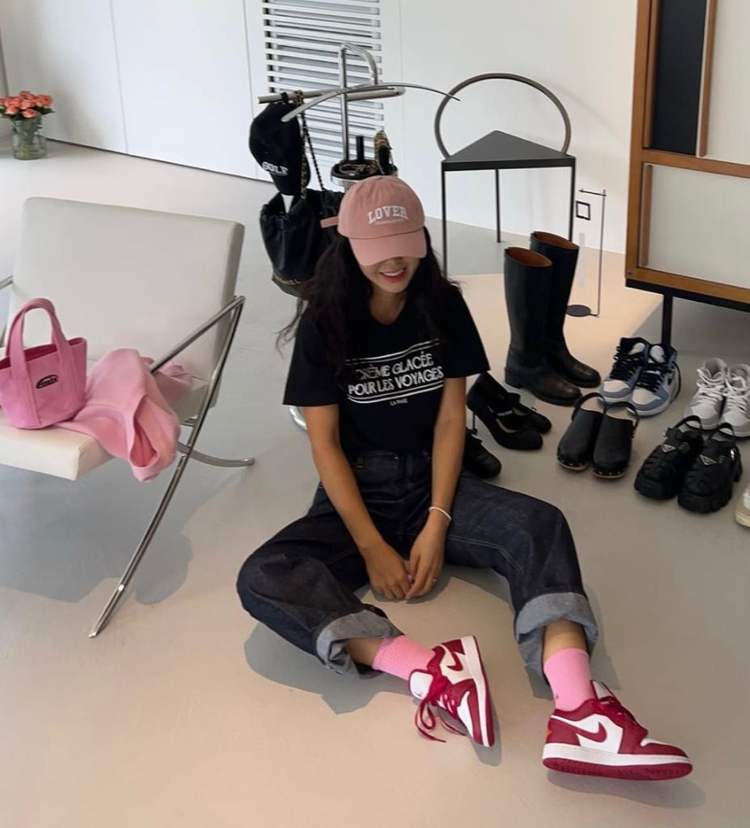 미니모어/ MNOR LOVER 볼캡(핑크, 새상품) 이미지