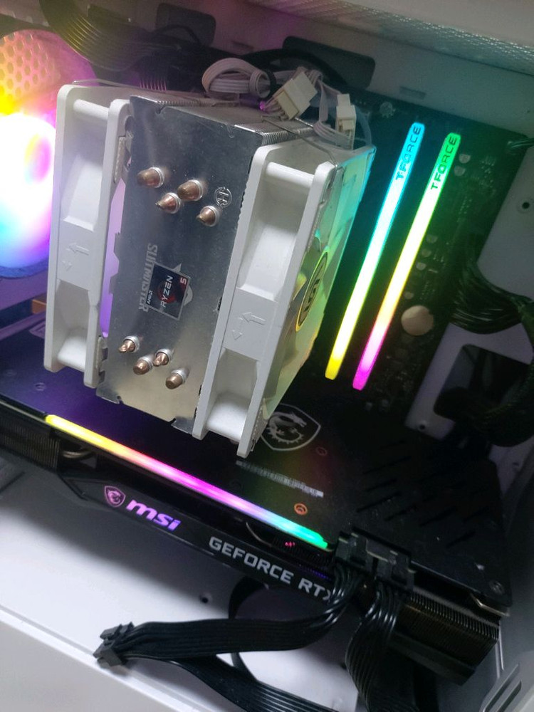 AMD 라이젠7 5800X RTX 3070ti 게이밍 PC 본체 이미지