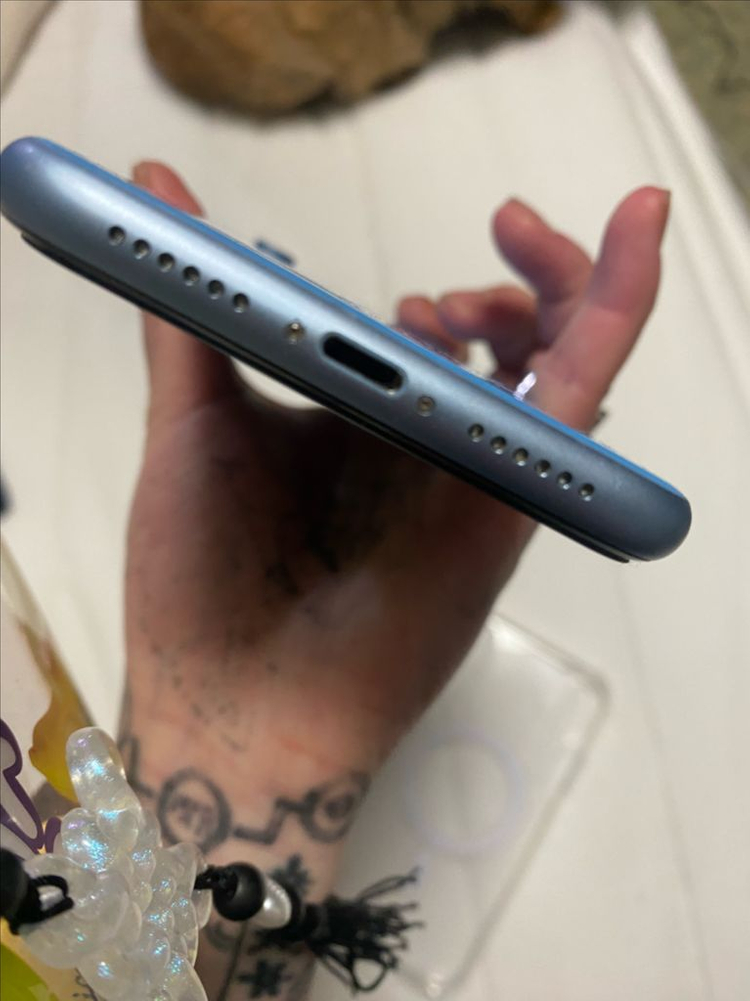 아이폰 XR 128G 블루 이미지