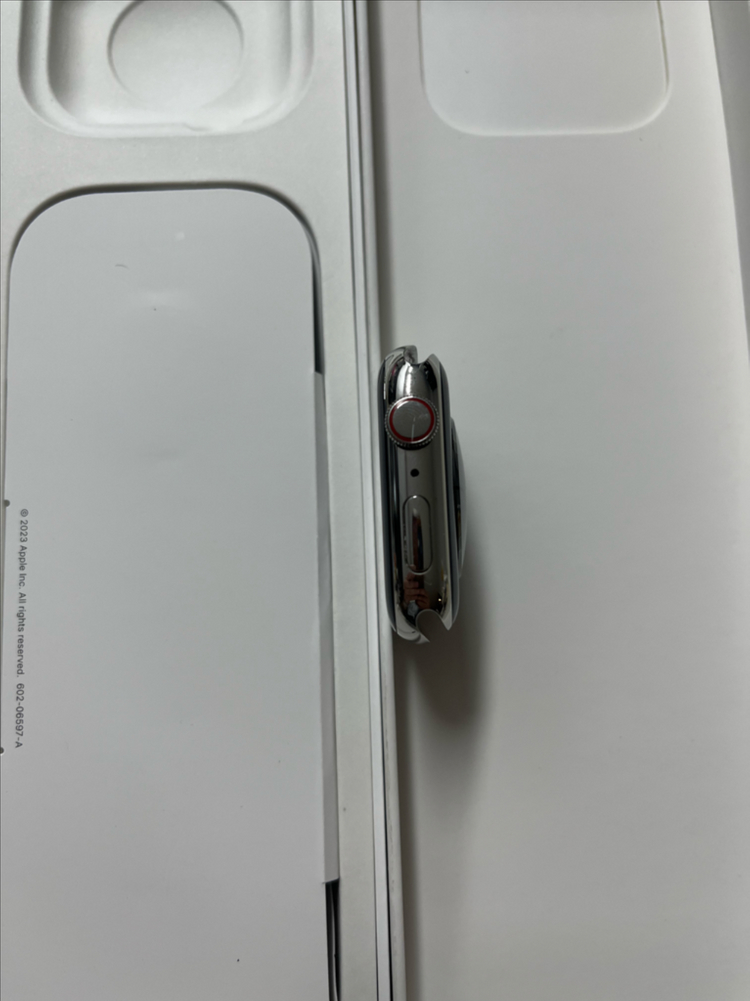 애플워치9스테인리스 실버 45mm SSS급 이미지