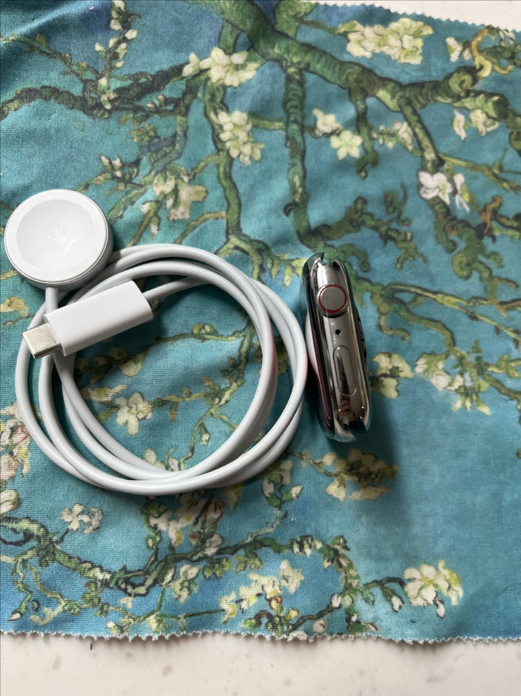 애플워치7에르메스 45mm 실버 SS급 이미지