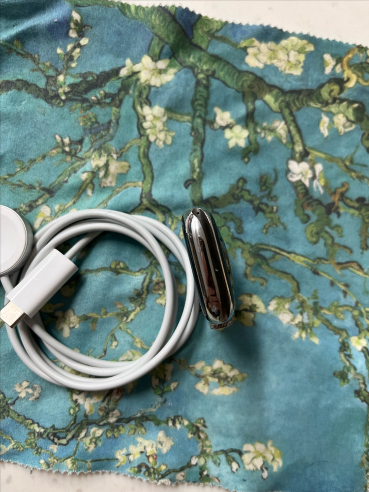 애플워치7에르메스 45mm 실버 SS급 이미지