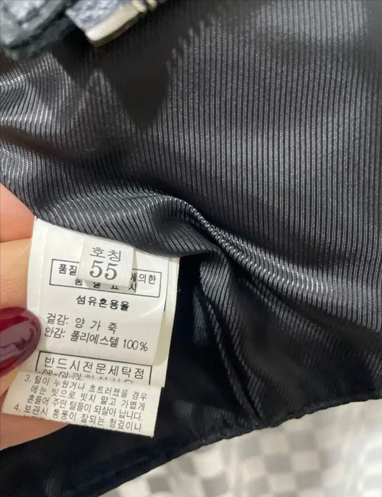 리얼양가죽조끼 양털조끼베스트 양가죽100%+양털100% 이미지