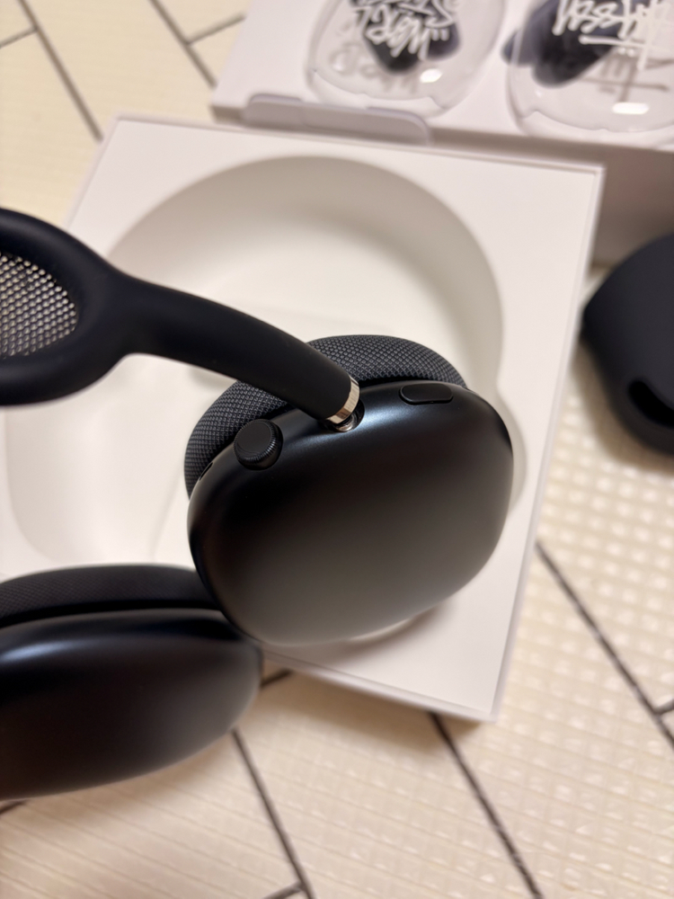 S급 에어팟 맥스2 미드나잇 c타입 풀박스 실착5회 이미지