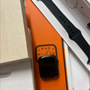 애플워치8에르메스 누아 45mm 리퍼신품 이미지